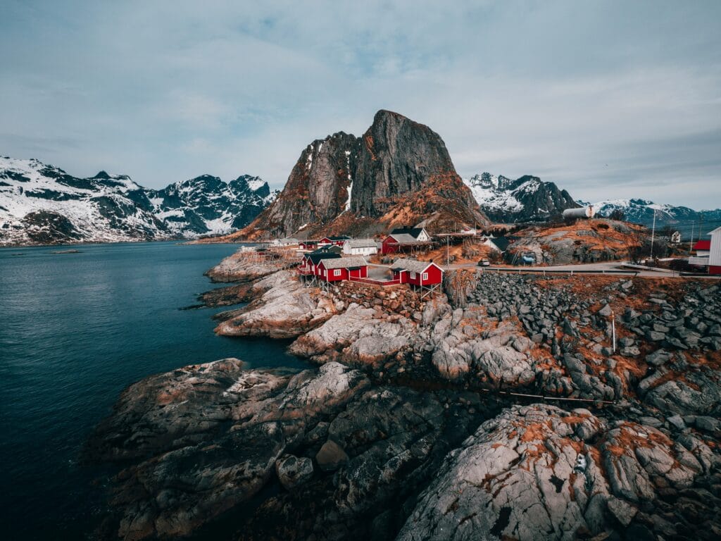 Norvegija lofoten salos