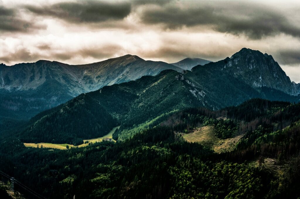 Lenkija Zakopane Giewont kalnai